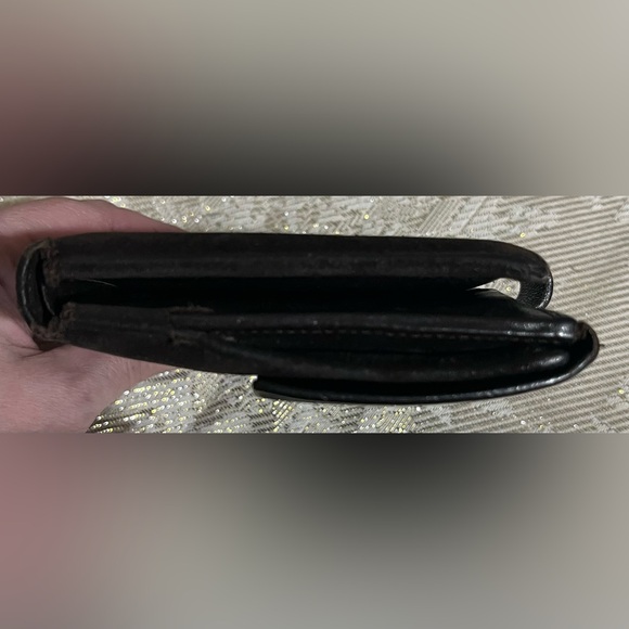 Vintage Gucci Dark Brown Suede & Leather Men's Wallet Bi-Fold - Picture 7 of 16